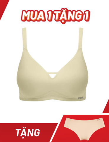  Áo ngực nữ su iBasic che mỡ lưng, mỏng, không lộ viền, không đường may, tàng hình - BRAY105 
