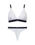  Bra Set Áo ngực nữ không gọng cotton USA iBasic mút mỏng tam giác Bralette và quần lót nữ iBasic cotton USA kháng khuẩn phom lọt khe - BRAY107 + PANY107 