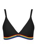  Áo ngực Bralette Rainbow Cotton USA iBasic mút mỏng tam giác lưng sọc - BRAY117A 