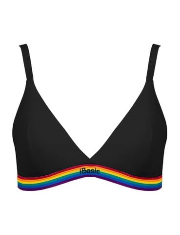  Áo ngực Bralette Rainbow Cotton USA iBasic mút mỏng tam giác lưng sọc - BRAY117A 