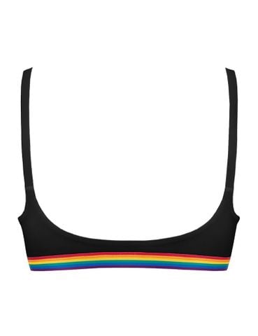  Áo ngực Bralette Rainbow Cotton USA iBasic mút mỏng tam giác lưng sọc - BRAY117A 