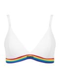  Áo ngực Bralette Rainbow Cotton USA iBasic mút mỏng tam giác lưng sọc loang - BRAY117B 