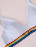  Áo ngực Bralette Rainbow Cotton USA iBasic mút mỏng tam giác lưng sọc loang - BRAY117B 