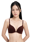  Áo ngực nữ cài trước mút mỏng không gọng phom tam giác cotton USA kháng khuẩn iBasic - BRAY064 