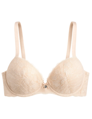  Áo ngực iBasic Bigsize có gọng mút mỏng gòn ép họa tiết ren logo - BRAW106_BS 