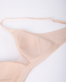  Áo ngực su không đường may iBasic phối lưới mút mỏng tam giác Bralette - BRAY103 