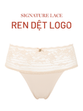  Quần lót nữ iBasic phom lọt khe lưng ren logo - PANW184 