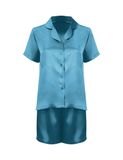  Đồ bộ mặc nhà nữ iBasic lụa satin áo tay ngắn quần đùi – HOMW056 