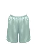  Đồ bộ mặc nhà nữ iBasic lụa satin áo tay ngắn quần đùi – HOMW056 