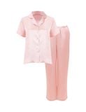  Đồ bộ mặc nhà nữ iBasic lụa satin áo tay ngắn quần dài – HOMW057 