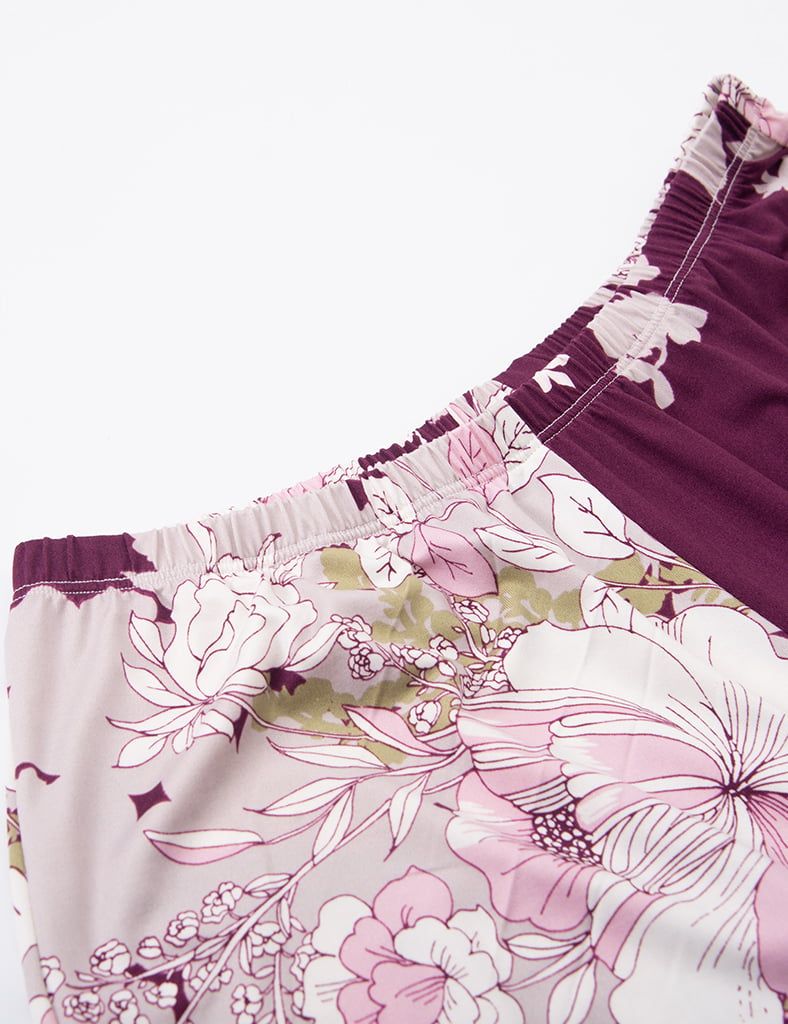  Bộ mặc nhà nữ iBasic thun lạnh quần đùi áo 2 dây – HOMW065 