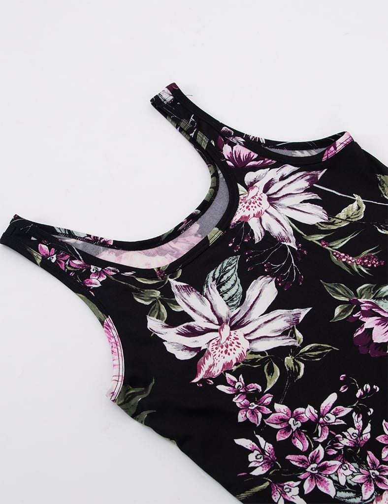  Bộ mặc nhà nữ iBasic thun lạnh quần đùi áo sát nách - HOMW066 