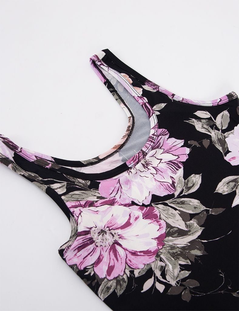  Bộ mặc nhà nữ iBasic thun lạnh quần đùi áo sát nách - HOMW066 