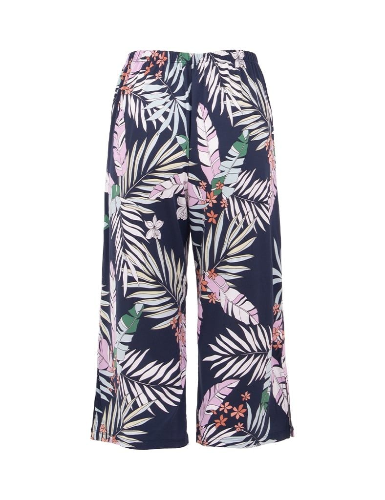  Bộ mặc nhà nữ iBasic thun lạnh quần lửng áo tay cánh tiên - HOMW067 