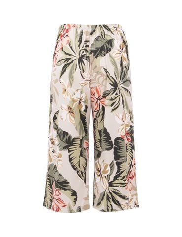  Bộ mặc nhà nữ iBasic thun lạnh quần lửng áo tay cánh tiên - HOMW067 