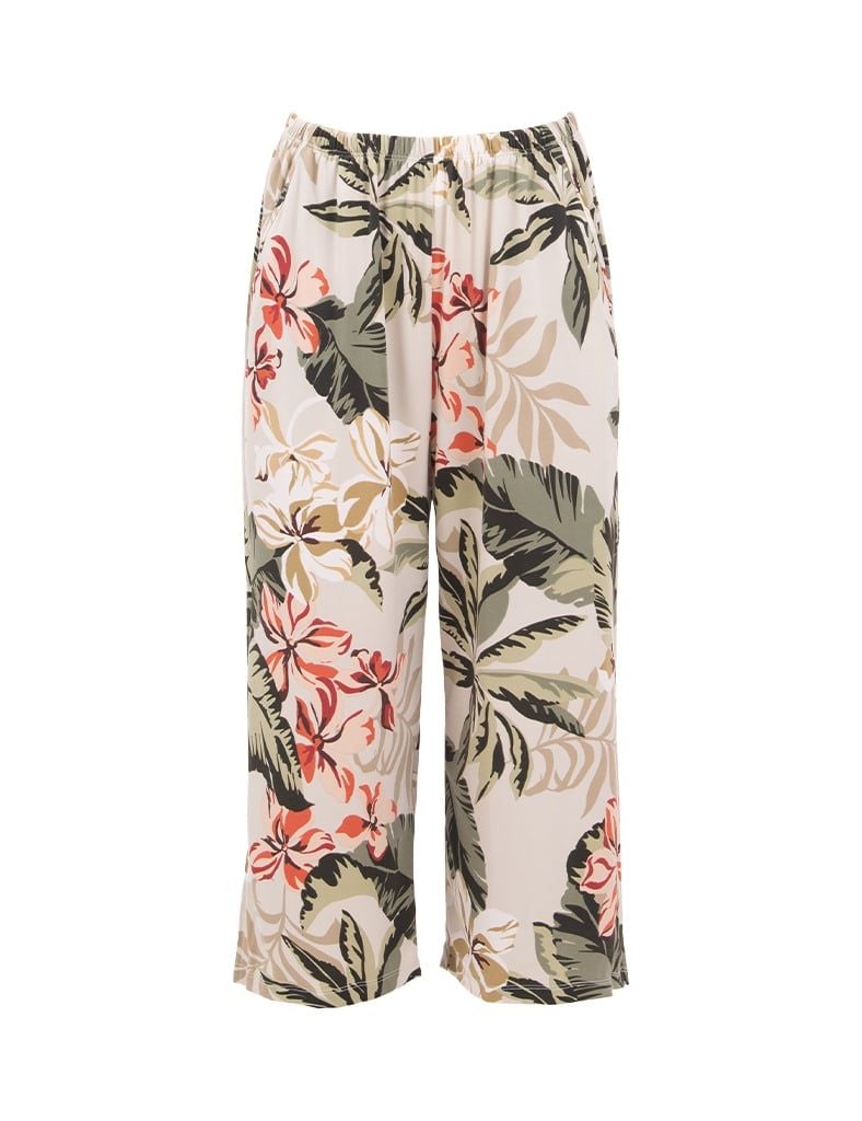  Bộ mặc nhà nữ iBasic thun lạnh quần lửng áo tay cánh tiên - HOMW067 