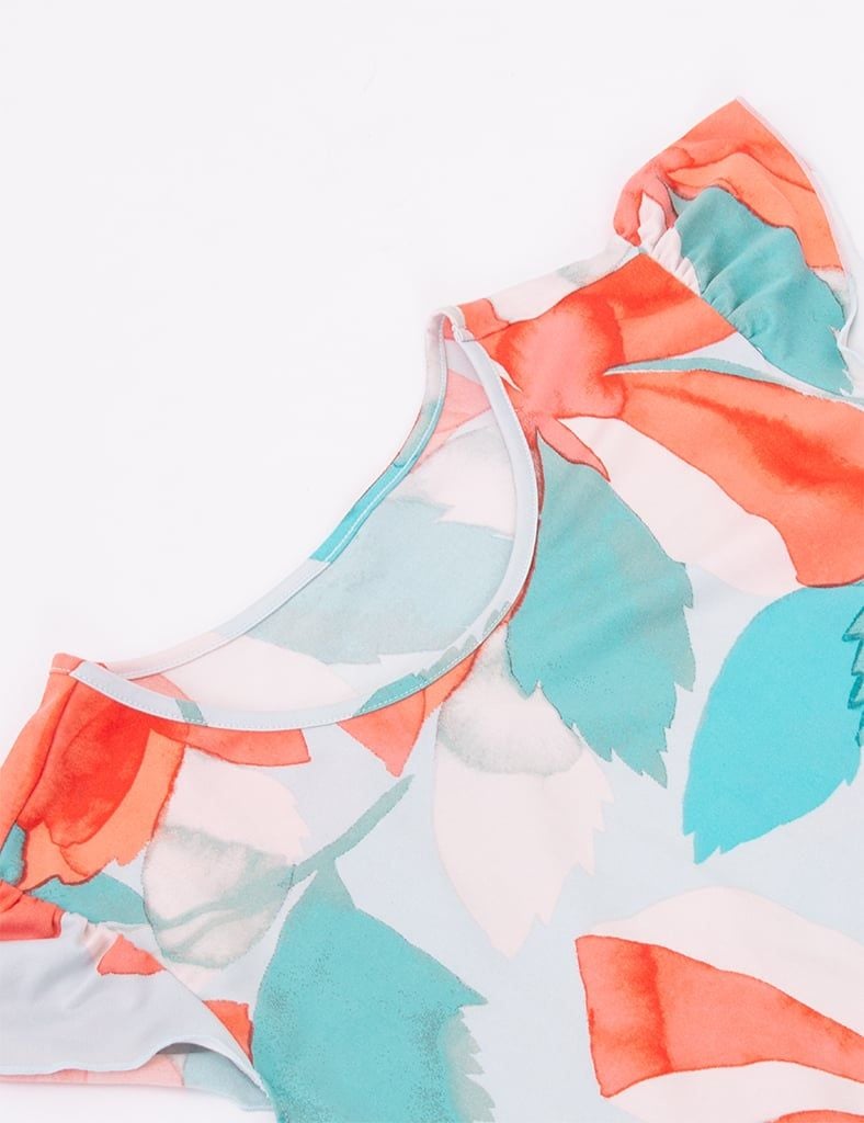  Bộ mặc nhà nữ iBasic thun lạnh quần lửng áo tay cánh tiên - HOMW067 