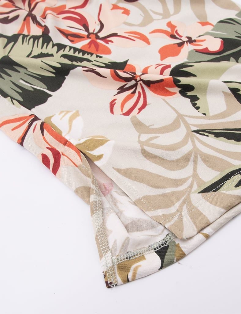  Bộ mặc nhà nữ iBasic thun lạnh quần lửng áo tay cánh tiên - HOMW067 