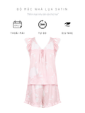  Bộ mặc nhà nữ Summer Blossom iBasic áo cánh tiên quần đùi - HOMW073 