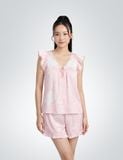  Bộ mặc nhà nữ Summer Blossom iBasic áo cánh tiên quần đùi - HOMW073 