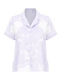  Bộ mặc nhà nữ Summer Blossom iBasic áo ngắn tay quần dài - HOMW074 