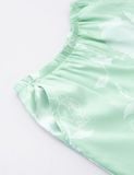  Bộ mặc nhà nữ Summer Blossom iBasic áo ngắn tay quần dài - HOMW074 