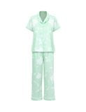  Bộ mặc nhà nữ Summer Blossom iBasic áo ngắn tay quần dài - HOMW074 