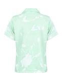  Bộ mặc nhà nữ Summer Blossom iBasic áo ngắn tay quần dài - HOMW074 