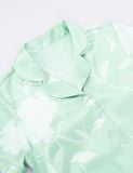  Bộ mặc nhà nữ Summer Blossom iBasic áo ngắn tay quần dài - HOMW074 