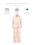  Bộ mặc nhà nữ Summer Blossom iBasic áo dài tay quần dài - HOMW075 
