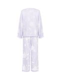  [PRE_ORDER] Bộ mặc nhà nữ áo tay nhún dài quần dài - HOMW076 