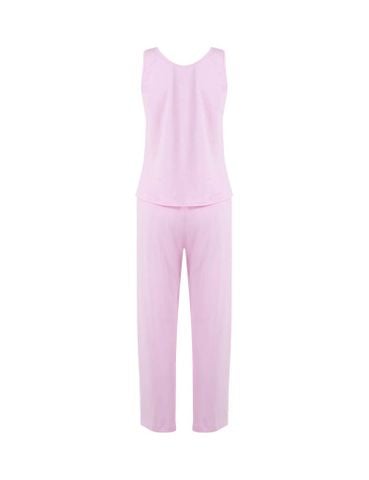  Đồ bộ mặc nhà nữ iBasic cotton USA quần dài áo sát nách - HOMY051 