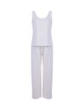  Đồ bộ mặc nhà nữ iBasic cotton USA quần dài áo sát nách - HOMY051 