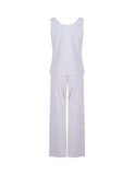 Đồ bộ mặc nhà nữ iBasic cotton USA quần dài áo sát nách - HOMY051 
