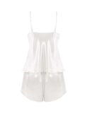  Đồ bộ mặc nhà nữ iBasic lụa satin áo hai dây quần đùi – HOMY054 