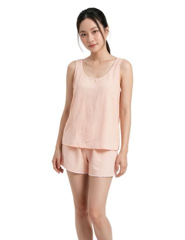  Bộ mặc nhà nữ iBasic áo sát nách quần đùi - HOMY062 