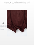  Quần lót nam iBasic boxer cotton USA kháng khuẩn bonding - PANM167 