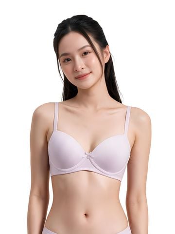  Áo ngực nữ demi trơn không gọng mút vừa - BRAW158A 