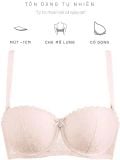  Bra Set Áo ngực, quần lót nữ ren iBasic có gọng mút mỏng ren logo cup ngang iBasic - BRAW184, PANY111 