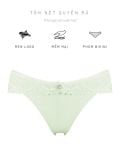  Bra Set Áo ngực, quần lót nữ ren iBasic có gọng mút mỏng ren logo cup ngang iBasic - BRAW184, PANY111 