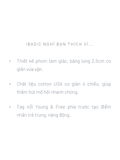  Quần lót nam iBasic phom tam giác cotton USA kháng khuẩn - PANM165A 
