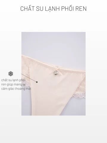  Bra Set Áo ngực, quần lót nữ ren iBasic không gọng mút mỏng họa tiết ren logo - BRAW181A, PANW209 