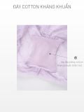  Bra Set Áo ngực, quần lót nữ ren cài trước có gọng mút vừa nâng ngực họa tiết ren logo iBasic BRAW183, PANW212 