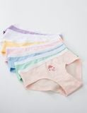  Hộp 7 quần lót bé gái iBasic cotton USA kháng khuẩn hipster - PANG005-1 
