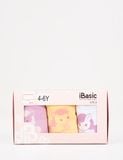  Hộp 3 quần lót bé gái iBasic cotton USA kháng khuẩn boyshort hoạ tiết - PANG020 