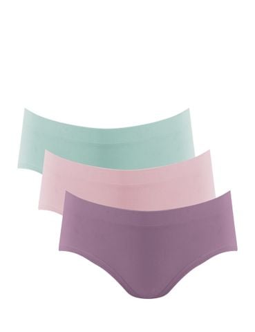  Combo 3 quần lót bé gái iBasic không đường may seamless phom hipster lưng vừa - PANG025 