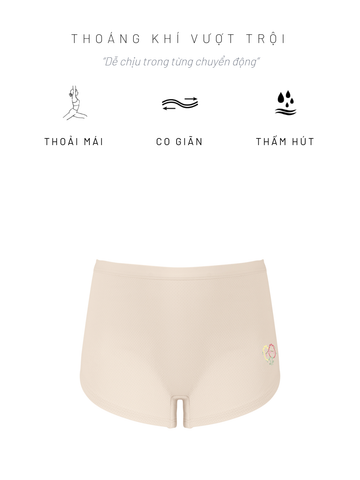  Combo 5 quần lót bé gái iBasic thun lạnh thoáng khí dạng đùi - PANG030 