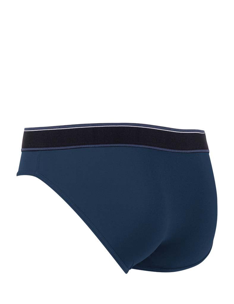  Quần lót nam phom brief lưng thun poly logo IB iBasic - PANM117 