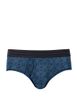  Quần lót nam iBasic phom brief tam giác thun lạnh khe moi họa tiết - PANM127 
