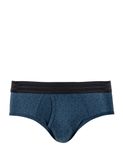  Quần lót nam iBasic phom brief tam giác thun lạnh khe moi họa tiết - PANM127 